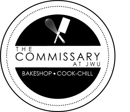 Image of the 'Commissary Kitchen and Bakeshop logo.